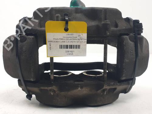 Used Right front brake caliper Right front brake caliper MERCEDES-BENZ CLS (C219) CLS 320 CDI (219.322) (224 hp) 36594632 36594632