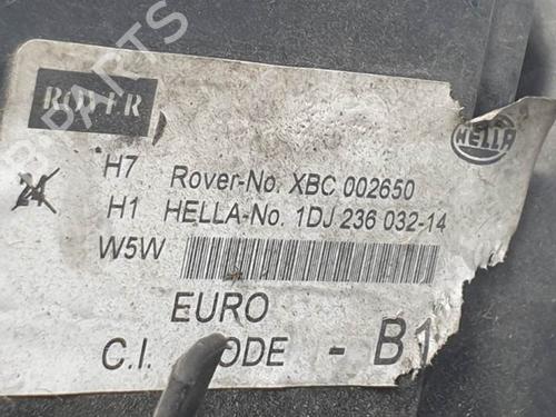 Right headlight ROVER 75 (RJ) 2.0 CDTi | BP11850384C29 