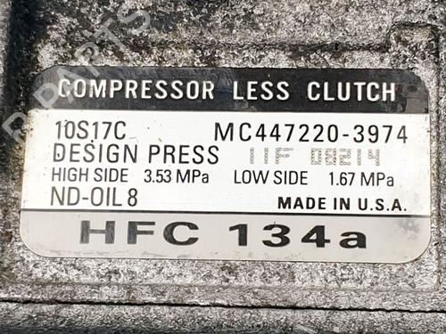AC compressor JEEP CHEROKEE (KJ) 2.8 CRD 4x4 | BP17754017M34 