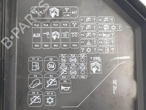 Fuse box LAND ROVER FREELANDER I (L314) 2.0 Td4 4x4 | BP6858594E1 