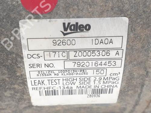 AC compressor NISSAN X-TRAIL II (T31) 2.0 dCi | BP27171688M34 
