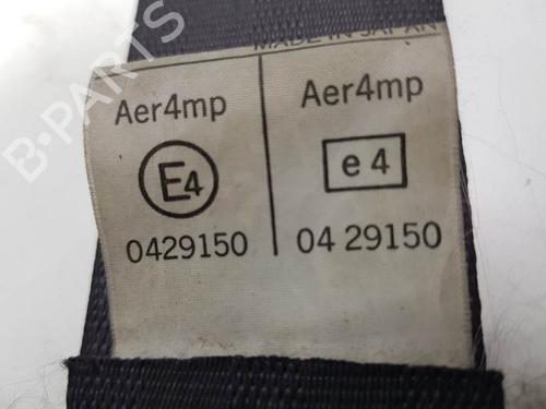 Front left seatbelt SUBARU IMPREZA Saloon (GD) 2.0 WRX Turbo AWD (GDA) | BP11514610I26 