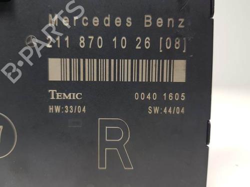 Comfort control module MERCEDES-BENZ E-CLASS (W211) E 280 (211.054) | BP11538290M56 