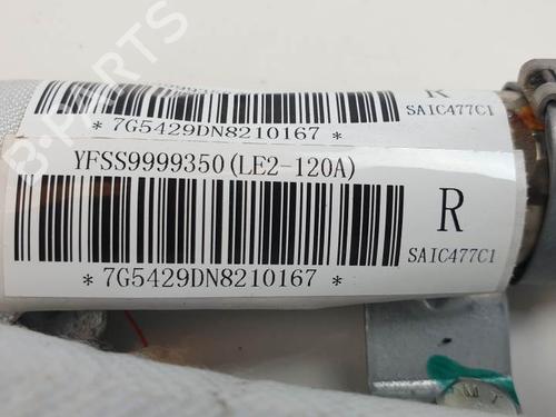 Right curtain airbag MG MG ZS SUV (AZS1) 1.5 VTi | BP24969707C12