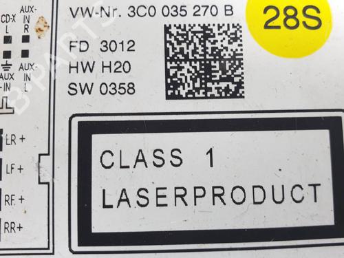 Radio VW GOLF VI Variant (AJ5) 1.6 TDI | BP24627411E6  - Image 5