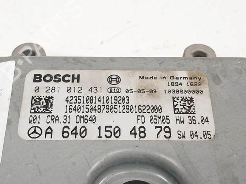 Engine control unit (ECU) MERCEDES-BENZ A-CLASS (W169) A 180 CDI (169.007, 169.307) | BP14852598M57 