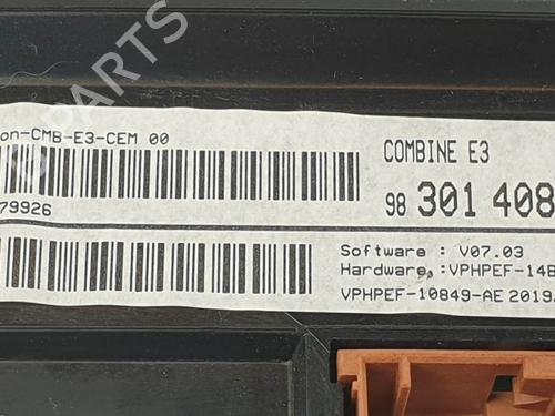 Instrument cluster CITROËN C4 CACTUS 1.2 THP 110 | BP24914960C47 - Image 2