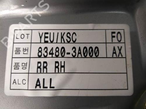 Rear right window mechanism HYUNDAI TRAJET (FO) 2.0 CRDi | BP6844397C25 