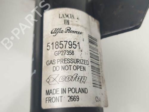 Left front shock absorber FIAT PANDA (169_) 1.2 Natural Power (169.AXB1A) | BP22542264M16 
