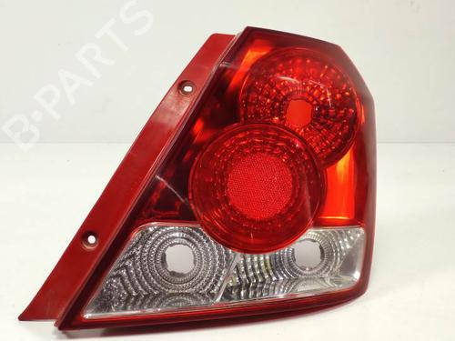Used Left taillight CHEVROLET AVEO / KALOS Hatchback (T200) 1.4 16V (94 hp) 9752437
