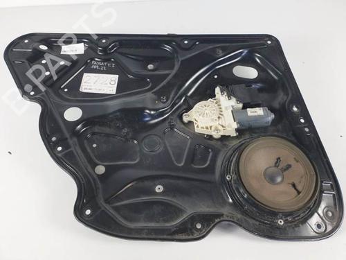 Rudehejsemekanisme venstre bagtil VW PASSAT B6 (3C2) 2.0 TDI (140 hp) 12358457