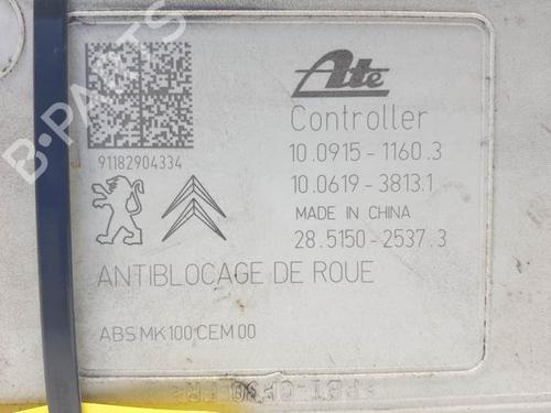 ABS pump CITROËN C3 II (SC_) 1.4 HDi 70 (SC8HZC, SC8HR0, SC8HP4) | BP21499406M43 