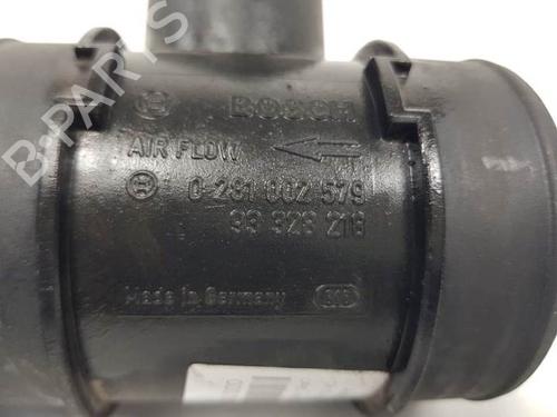 Mass air flow sensor OPEL MERIVA A MPV (X03) 1.7 DTI (E75) | BP17727186M95 