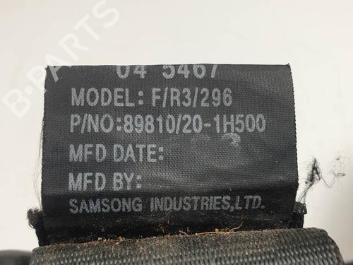 Rear right seatbelt KIA CEE'D SW (ED) 1.6 CVVT | BP29989501I28 - Image 3