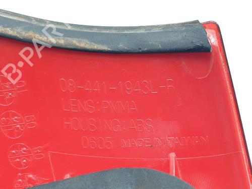 Left taillight AUDI A6 C5 (4B2) 2.4 | BP25864067C34 