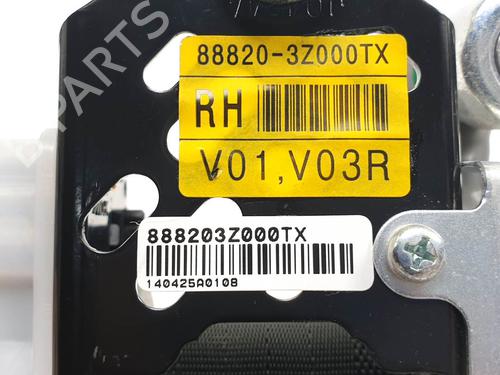 Front right seatbelt HYUNDAI i40 I (VF) 1.6 CRDi | BP28066100I25 - Image 8