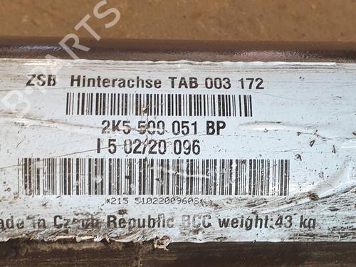 Bagaksel VW CADDY V Box Body/MPV (SBA, SBH) 2.0 TDi | BP29763099M2 