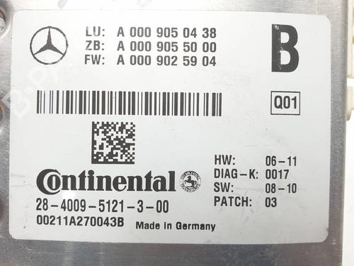 Electronic module MERCEDES-BENZ C-CLASS T-Model (S204) C 250 CDI (204.203) | BP29741797M83 - Image 5