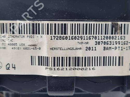 Driver airbag MERCEDES-BENZ C-CLASS (W204) C 200 CDI (204.001) | BP29298030C9 