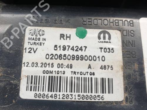 Right taillight FIAT DOBLO Cargo (263_) 1.3 D Multijet | BP36594816C35 - Image 5