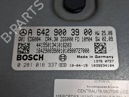 Engine control unit (ECU) MERCEDES-BENZ VIANO (W639) CDI 3.0 (639.811, 639.813, 639.815) | BP39398721M57 - Image 4