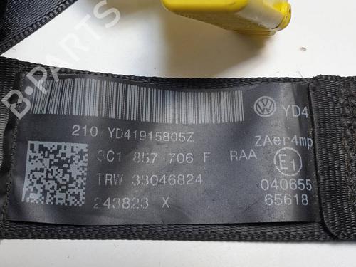 Front right seatbelt VW PASSAT B6 (3C2) 2.0 TDI 16V | BP36429315I25 - Image 4