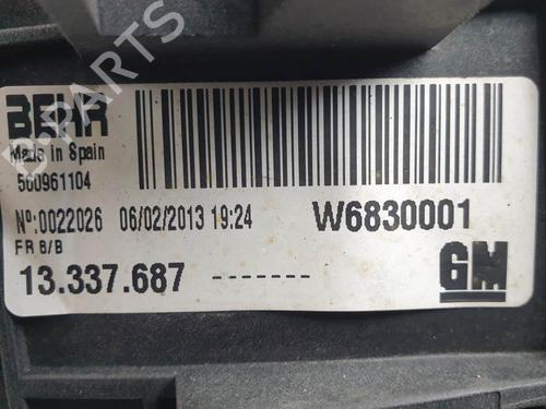 Intercooler OPEL MERIVA B MPV (S10) 1.4 (75) | BP24984316M30 - Image 6