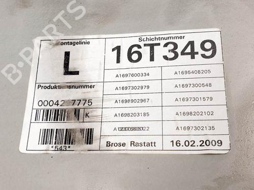 Rear left window mechanism MERCEDES-BENZ B-CLASS Sports Tourer (W245) B 200 CDI (245.208) | BP16272324C24 
