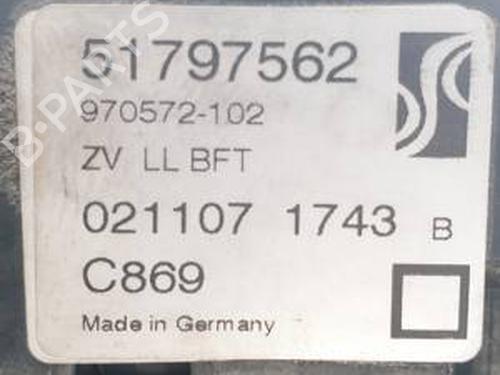 Front right lock FIAT GRANDE PUNTO (199_) 1.4 T-Jet (199AXM1A, 199BXM1A, 199BXN1A) | BP30998536C97 