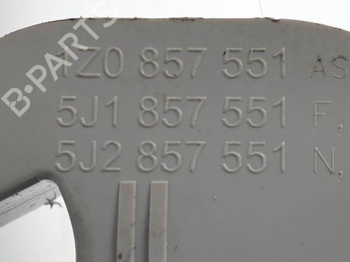 Left sun visor SKODA FABIA II Combi (545) 1.2 TSI | BP24932418I1 - Image 4