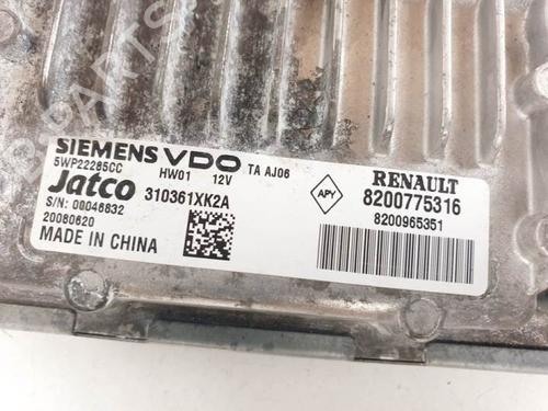 Gearbox control unit RENAULT LAGUNA III Grandtour (KT0/1) 2.0 dCi (KT01, KT08, KT09, KT0K, KT12, KT1D, KT1W) | BP15422777M52 