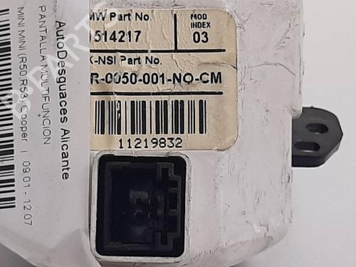 Display monitor MINI MINI (R50, R53) Cooper | BP6849721C48 - Image 3