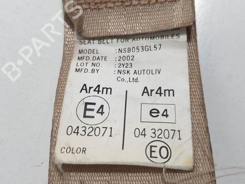 Rear left seatbelt HONDA ACCORD VII (CL, CN) 2.4 (CL9) | BP9226537I29 