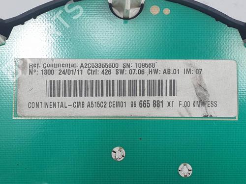 Instrument cluster CITROËN C3 II (SC_) 1.4 VTi 95 | BP39169621C47 - Image 4
