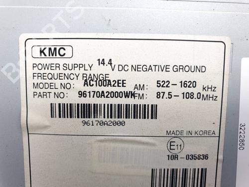 Radio KIA CEE'D (JD) 1.4 CRDi 90 | BP29298076E6 - Image 4