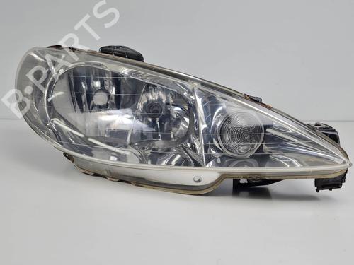 Used Right headlight Right headlight PEUGEOT 206 CC (2D) 1.6 16V (2DNFUF, 2DNFUR) (109 hp) 34518062 34518062