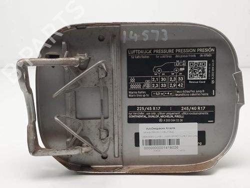Fuel flap MERCEDES-BENZ C-CLASS Coupe (CL203) C 200 Kompressor (203.745) | BP21011395C131 