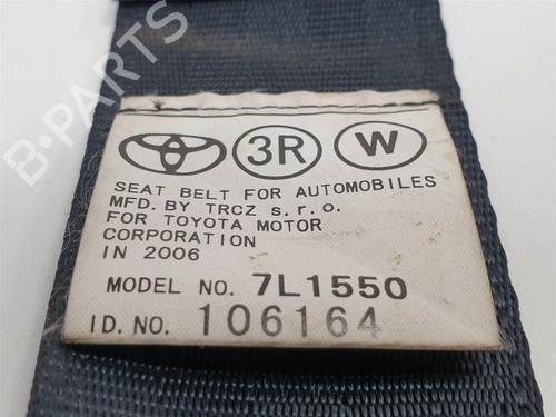 Rear right seatbelt TOYOTA COROLLA Verso (ZER_, ZZE12_, R1_) 2.2 D-4D (AUR10_, AUR10R) | BP10632586I28 