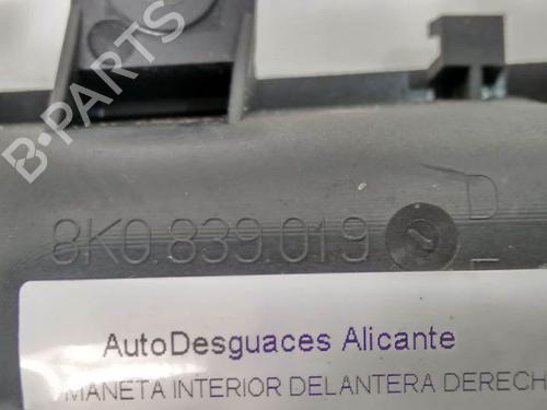 Rear left interior door handle AUDI A4 B8 (8K2)  | BP7664156I15 