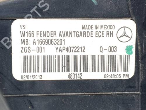 Right taillight MERCEDES-BENZ M-CLASS (W166) ML 350 BlueTEC 4-matic (166.024, 166.023) | BP40176905C35 - Image 5