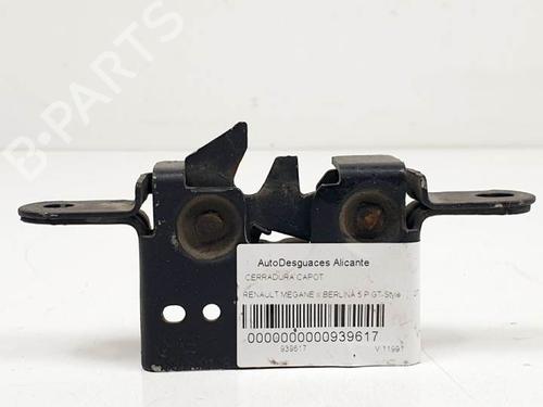 Used Hood lock RENAULT MEGANE III Hatchback (BZ0/1_, B3_) 1.5 dCi (BZ09, BZ0D, BZ1W, BZ29, BZ14) (110 hp) 13875559