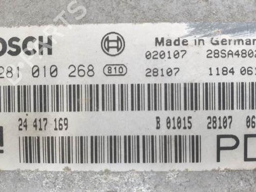 Engine control unit (ECU) OPEL ZAFIRA A MPV (T98) 2.0 DTI 16V (F75) | BP24914703M57 