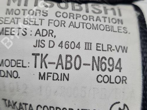 Rear right seatbelt MITSUBISHI GRANDIS (NA_W) 2.0 DI-D (NA8W) | BP29849906I28