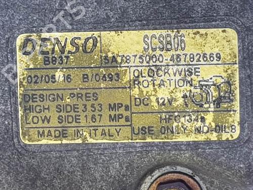 AC compressor FIAT PUNTO (188_) 1.2 60 (188.030, .050, .130, .150, .230, .250) | BP8810734M34 