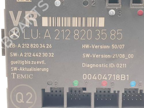 Electronic module MERCEDES-BENZ C-CLASS (W204) C 200 CDI (204.001) | BP34511192M83  - Image 5