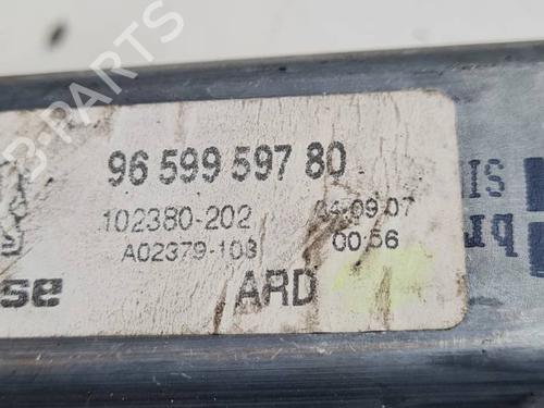 Right rear window motor PEUGEOT 607 (9D, 9U) 2.7 HDi 24V | BP29763333E22 