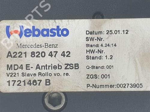 Sunroof engine MERCEDES-BENZ S-CLASS (W221, V221) S 350 BlueTec (221.026, 221.126) | BP11349334M60 