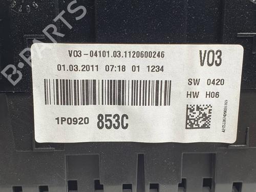 Instrument cluster SEAT LEON (1P1) 1.6 TDI | BP30166743C47 