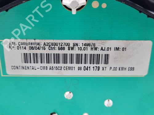 Instrument cluster CITROËN C3 II (SC_) 1.0 VTi 68 | BP37628822C47 - Image 4