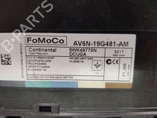 Comfort control module FORD KUGA II (DM2) 2.0 TDCi 4x4 | BP8491211M56 